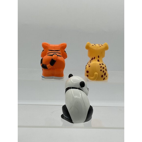 Fisher Price Little People Tiger Cheetah Panda Zoo Jungle Ark Animal Figures - Picture 3 of 5